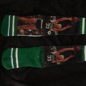 Larry Bird Stance socks size LRG